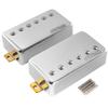 Wilkinson Vintage Alnico 5 PAF Humbucker Pickup PU Set LP для электрогитары Les Paul Electric Chrome, (Набор 2)
