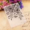 Flower Rose Branch Frame Plastic Embossing Folder for Scrapbooking DIY Photo Album Card Decor Art Template Plant Vine Rattan