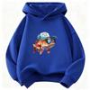 Cartoon Fish Hip Hop Hoodie Kids Children's Sweatshirt Cute Harajuku Hoody for Boys Girls Autumn Winter Casual Hoodies