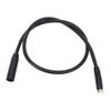 Cycle Motor Extension Cable 60CM Length 6 Pins Rain Proof ABS Wheel Motor Extension Cable