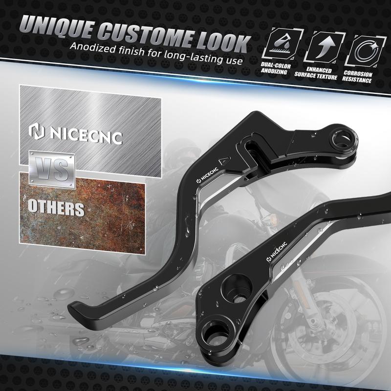 NICECNC For Harley Sportster S RH1250S 2021-2024 Short Brake Clutch Levers Pan America 1250 RA1250 21-24 Nightster RH975 22-24