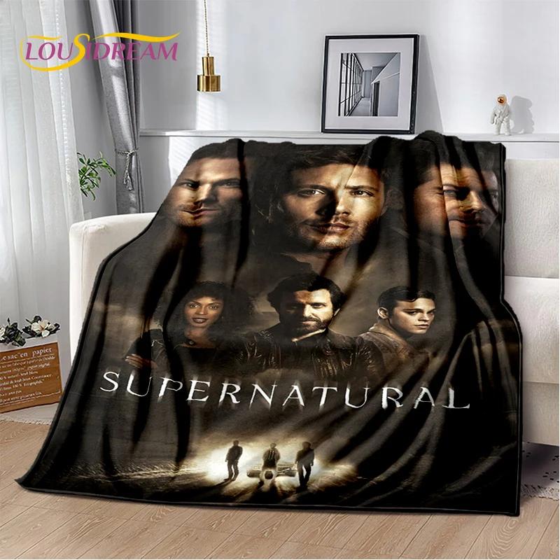 3D SPN Сверхъестественное Знак Дин Сэм Плед, Мягкий Плед для Дома Спальни Кровати Дивана Пикника Путешествия Офиса Покрывало Детский Подарок