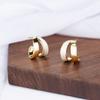 C-shaped Stud Earrings Women's Niche Design Sense Earrings Temperament Fashion Earrings Autumn and Winter