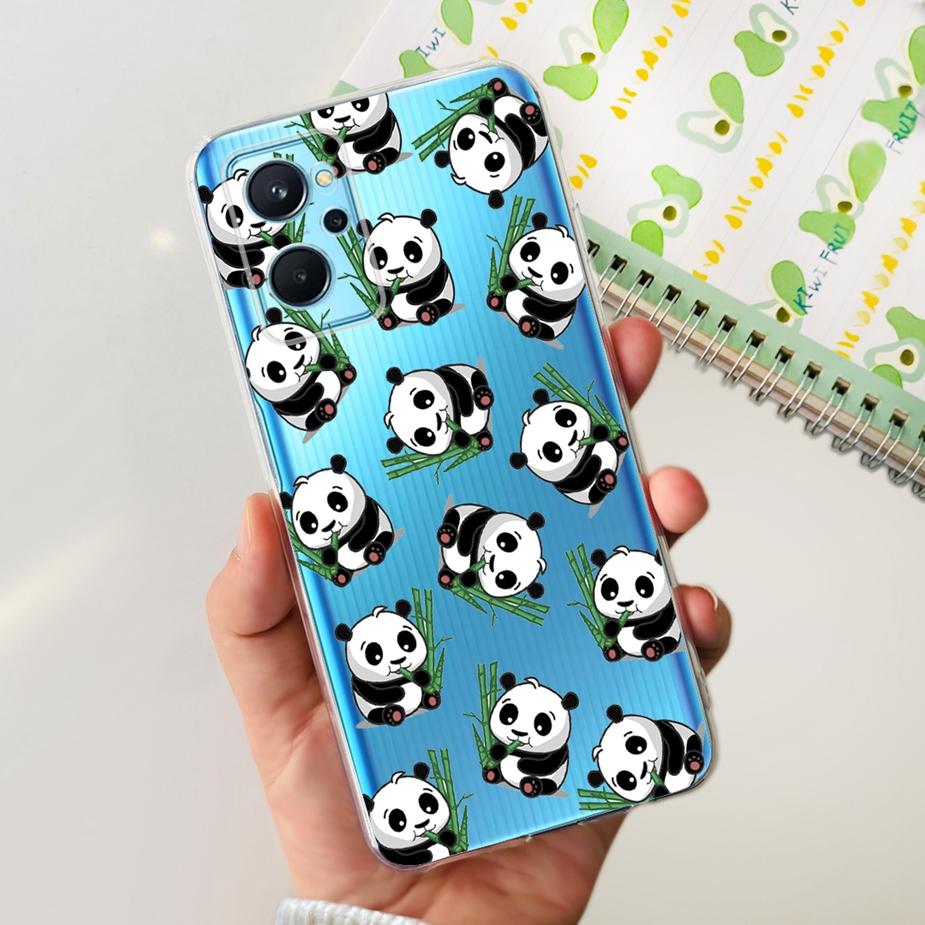 Чехол для Realme 9i RMX3491 Новый модный окрашенный чехол Прозрачный силиконовый мягкий ТПУ чехол для телефона Для Realme 9i 5G RMX3612 Realme9i Fundas