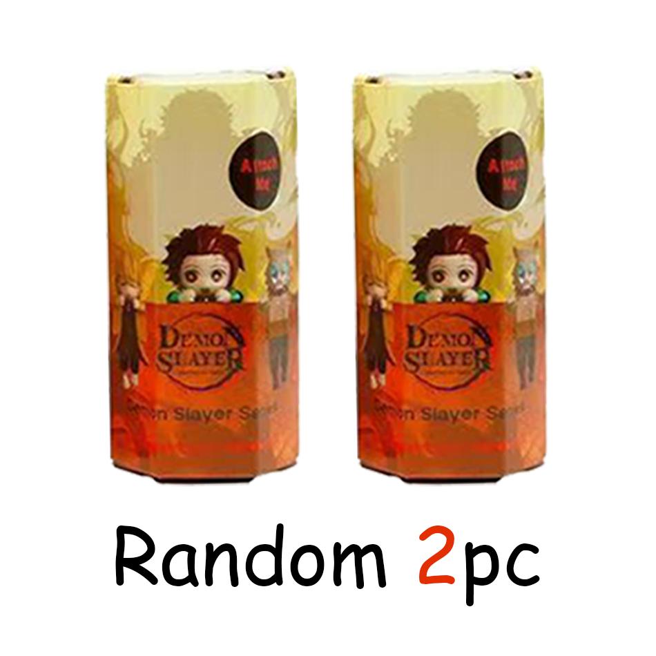 New Party Angel Demon Slayer Series Blind Box Car Decoration Desktop Computer Screen Cupid Hand Fashion Play Doll Birthday Gifts