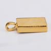 925 Sterling Silver Black Onyx Octagon Pendant Gold Plated Minimal Fine Jewelry Gift for Her