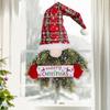 Christmas Decorations Wreath Faceless Old Man Fairy Christmas Hanging Door Home Holiday Decorations Pendant Christmas Decor