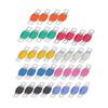 36pcs AMI Midi Fuse Assortment Kit, 30A-175A High Current Bolt-on Fuses, 12V-58V Copper Plated for Automotive Truck Marine Boat