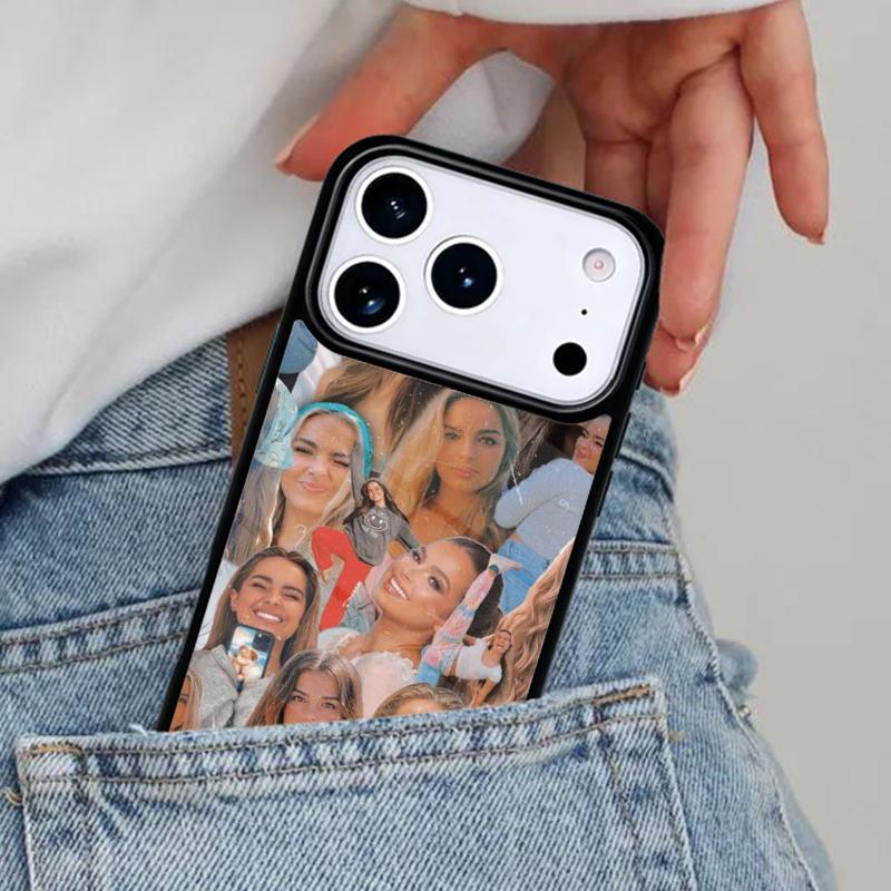Чехол для телефона Addison Rae для iPhone 16e 15 14 13 12 17 Pro Max Plus Air 17pro Чехол Coque