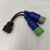 For Nexiq Pn 405048 6 and 9 Pin Y Deutsch Insite Adapter Truck Diagnostic USB Cable