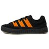 Jamal Smith X Adidas Adimatic 'Black Orange Rush' Sneakers GX8976