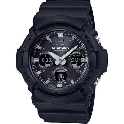 Мужские часы Casio G-Shock GAW-100B-1AJF с солнечной батареей и радиоконтролем, черные
