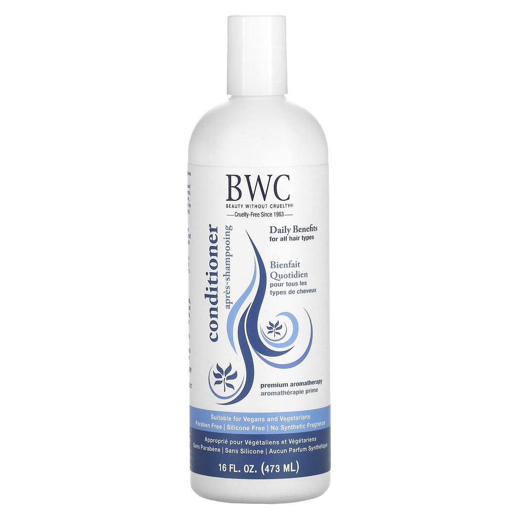 Beauty Without Cruelty Daily Benefit Conditioner, for All Hair Types, 16 Fl Oz (473 Ml)