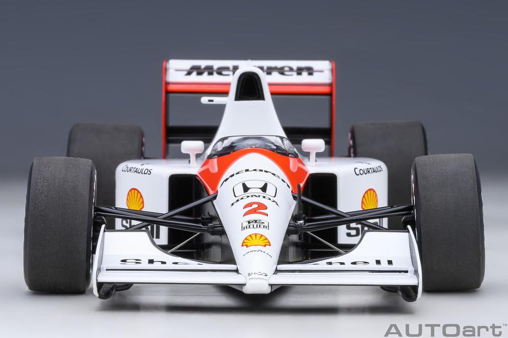 AUTOart McLaren Honda Japanese GP 1991 Продукт Герхарда Бергера с логотипом McLaren 1/18 MP4/6 #2 Готово