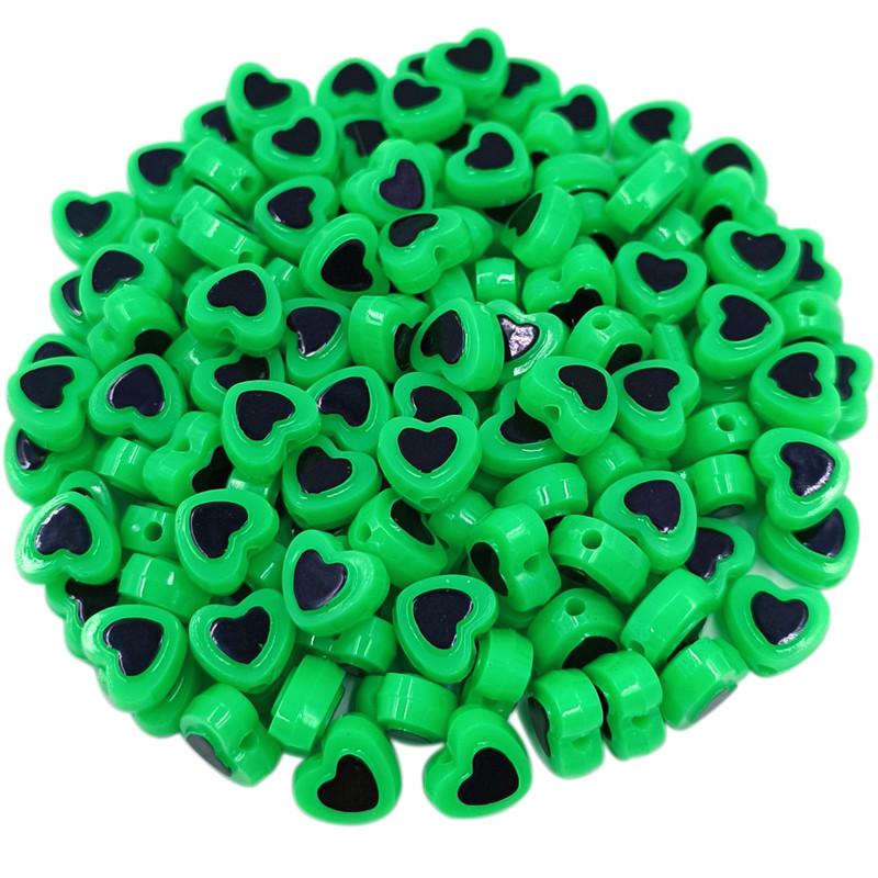 Звезда для изготовления сережек-браслетов с цветными блоками, креативные подвески, акриловые ювелирные изделия «сделай сам», аксессуары, сердце, пентаграмма, бусины, 30 шт., бусины