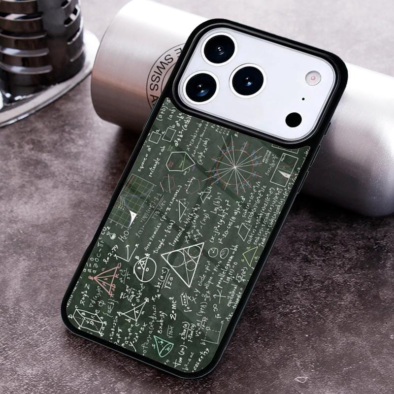 Physics Math Formula Equation Phone Case for iPhone 17 16 15 Pro Max Air 14 13 12 11 Plus Shockproof Capa Cover