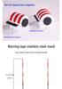 Reflective Retractable Construction Warning Tape, 20-100m Thickened Canvas Isolation Belt