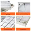 304 Stainless Steel Decorative Square Manhole Cover for Garden or Courtyard