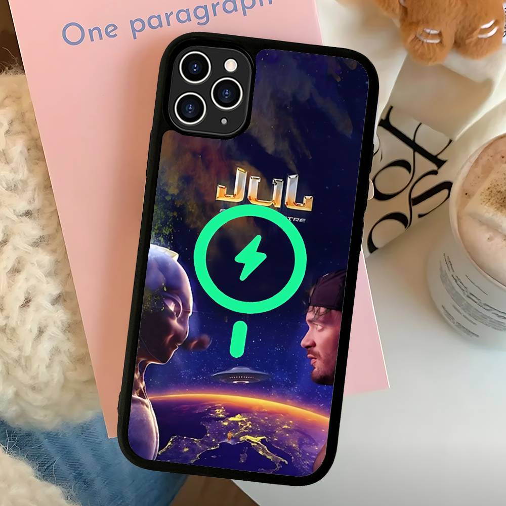 JuL C'est Pas Чехол для телефона Магнитный чехол Для IPhone 16 14 13 12 11 15 Pro Max Plus Для Magsafe Беспроводная зарядка Чехол