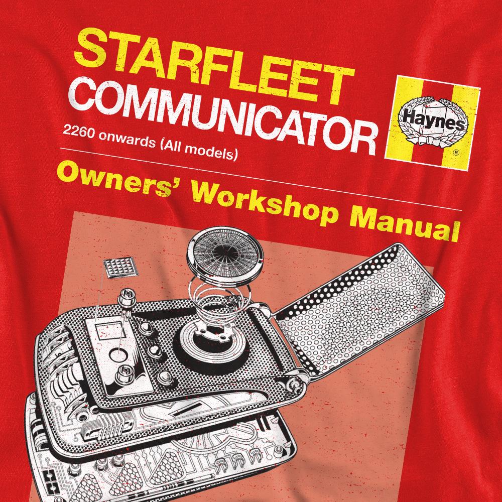 Star Trek Unisex Adult Comm Manual Sweatshirt