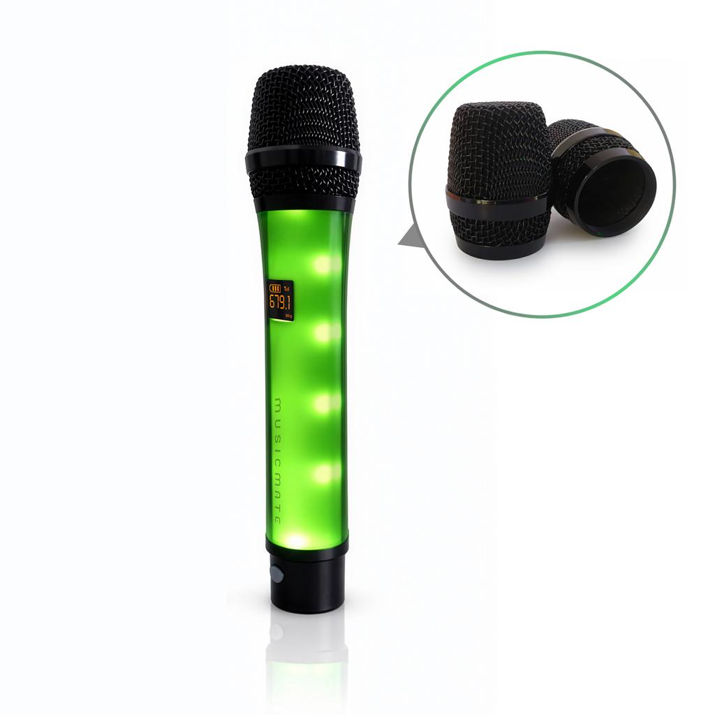 MusicMate MM-300S ColorVoice Wireless Microphone