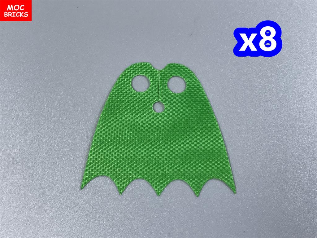 Нетоксичные кубики Moc Серия Бэтмен Плащ 4см Фигурка Тело Шлем Головной убор Частицы DIY Игрушки Детские Подарки на День Рождения