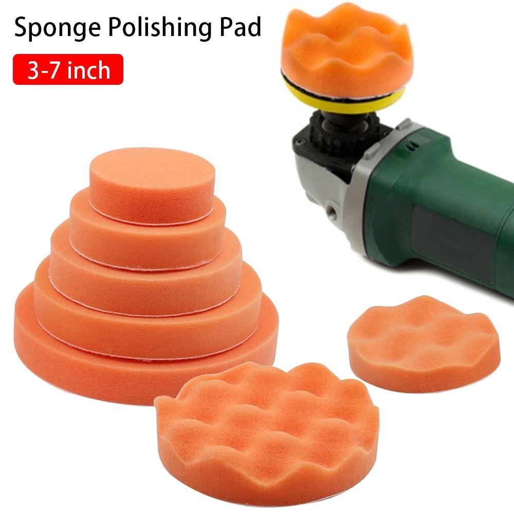 1Pcs Removes Scratches Car Polishing Disc Sponge Buffing Foam Waxing Pad Sponge Polishing Pad