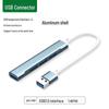 Концентратор Type-C - USB 3.0 для компьютера, телефона, мыши, клавиатуры и кард-ридера