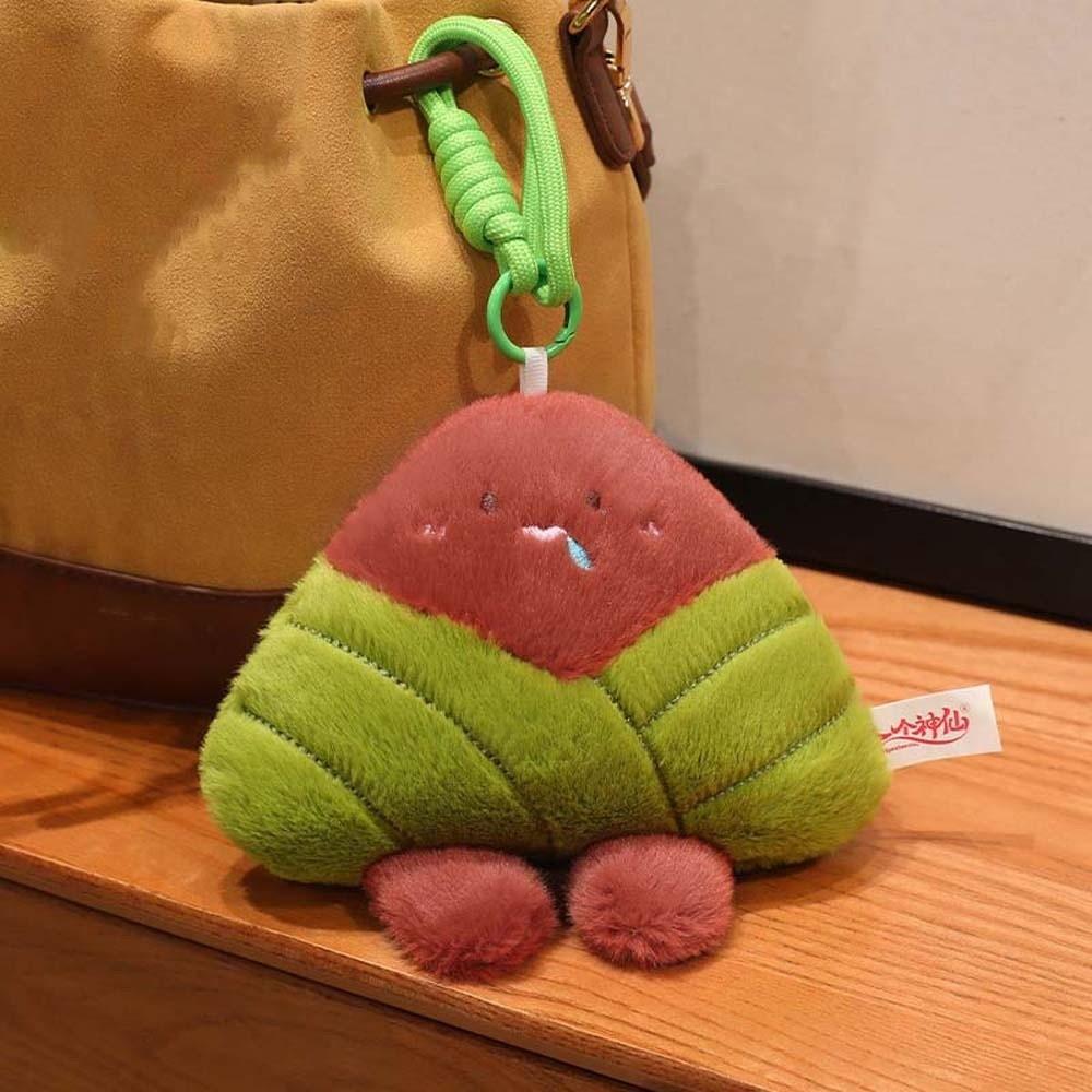Ultra-Soft Velvet Cartoon Zongzi Plushie Dragon Boat Festival Doll  Bedside Comfort Toy