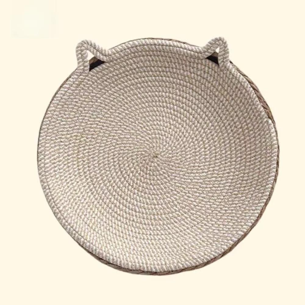 Handmade Vine Woven Cat Nest Large Size Seasonal Warmth Pad Four Seasons Universal