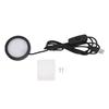 LED Round Light Ultra Thin Aluminum Casing Under Counter Lighting with 1.5m Cable for Ceiling Bedroom Kitchen USB Plug