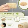 2pcs Natural Egyptian Loofah Exfoliating Body Scrubber Multi-purpose Kitchen Sponge Highly Absorbent Non-stick Dishwashing Brush