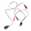 55 см Аллигаторные Зажимы Тестовый Кабель Зажим К USB Разъему Мама и Папа Тестовые Провода Разъем Адаптер Питания Провод
