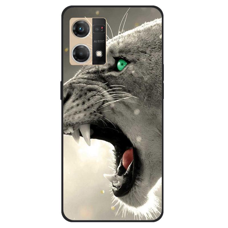 Чехол для Oppo Reno7 4G CPH2363 Ударопрочный Мягкий силикон ТПУ Задняя крышка Для Oppo F21 Pro F21Pro Чехлы для телефонов для Reno 7 4G Милый