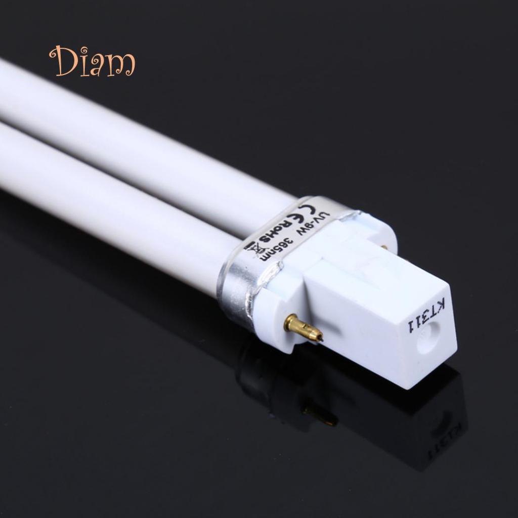 Vodkas Replacement U-shape 9W UV LED Nail Dryer Lamp Light Tube for Manicure Machine