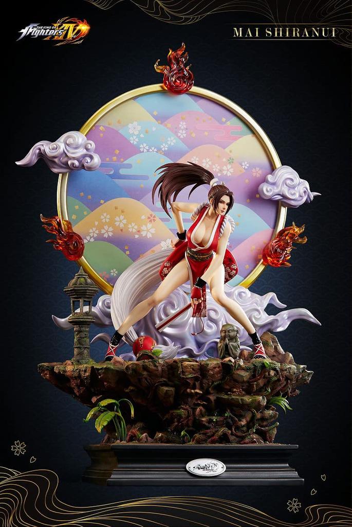 Уникальная художественная студия КОРОЛЬ БОЙЦОВ XIV Маи Ширануи масштабная фигурка из полистоуна, окрашенная в готовый продукт 1/6