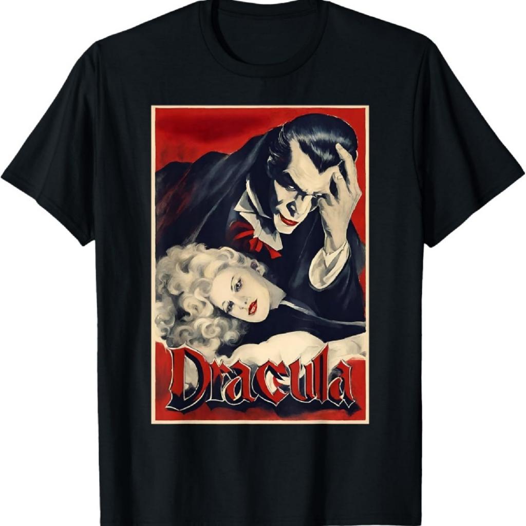 Dracula and Mina Tribute Portrait T-Shirt