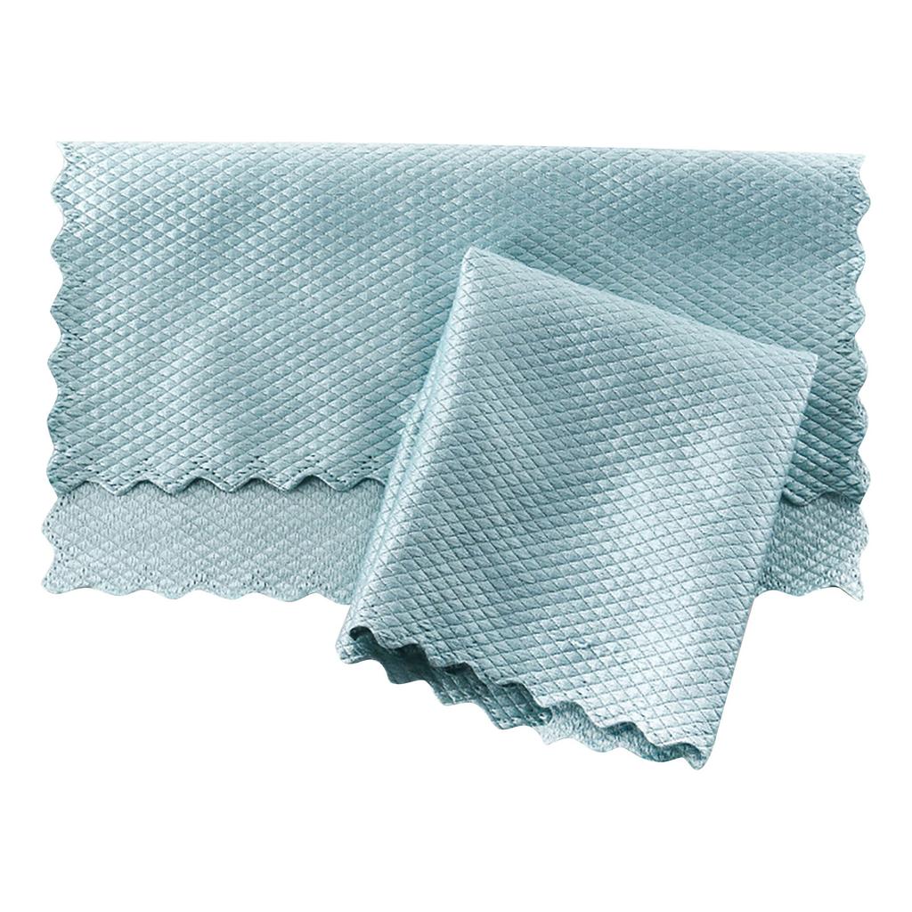 (МНГФ) Многофункциональные многоразовые салфетки для ворса, впитывающие рыбью чешую, салфетка для чистки стекла из микрофибры, наночешуйчатая ткань для чистки