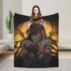 Плюшевое одеяло Verity Mod Monster Игры Креативное покрывало для дивана Постельное белье Гостиная 125*100см Покрывала