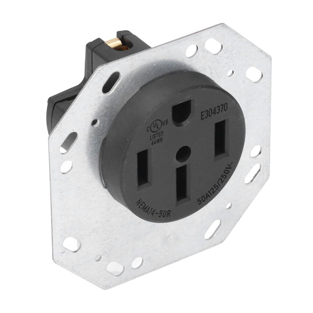 Розетка NEMA L14?50R Стандарт США Прямая промышленная розетка 50А 125250В