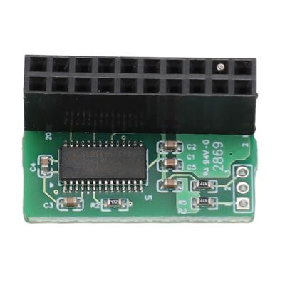 20-контактный модуль TPM 2.0 для SuperMicro для AOM TPM 9665V TCG 2.0 Параллельная Легкая Установка 20-1-контактный модуль TPM