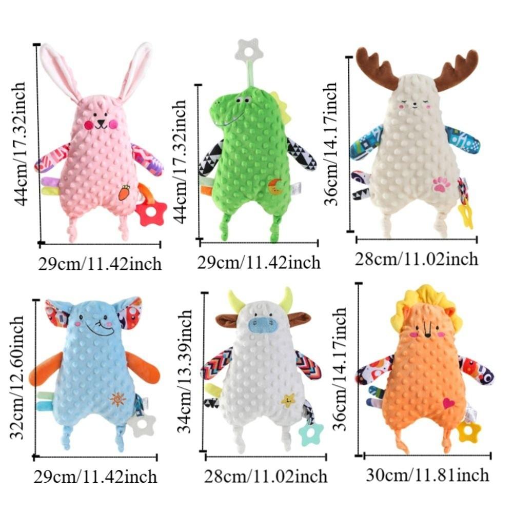 Cute Baby Comforter Toy Soft Animal Stuffed Toys Animal Soothing Placate Towel Newborn Sleeping