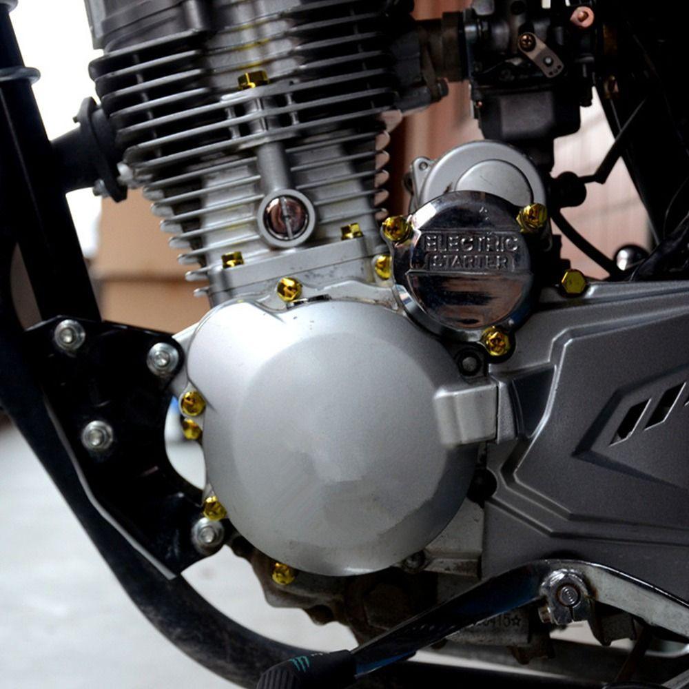 30 шт./компл. Высококачественные цветные аксессуары Украшение для мотоцикла Крышки болтов Декоративные колпачки Заглушка гайки двигателя