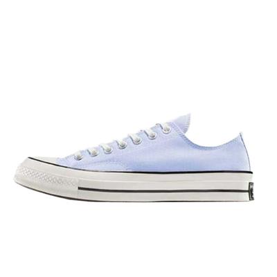 Chuck 70 Canvas удобные и простые по посадке низкие парусиновые кеды унисекс синие