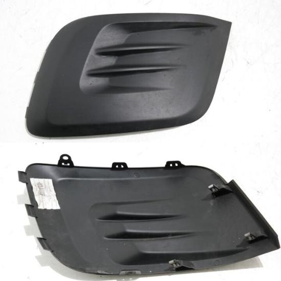 Крышка противотуманной фары, комплект из 2 предметов, левый и правый для Citroen Berlingo Peugeot Partner 2015-2019, черный цвет 1613564580