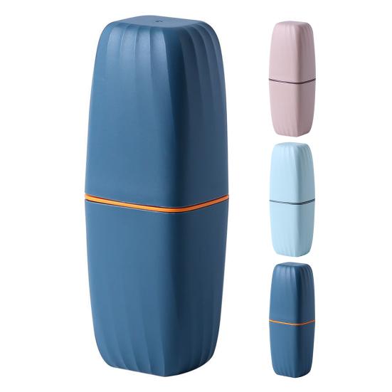 Контейнер для зубной щетки с гладкими краями, безвредный экологически чистый контейнер-контейнер для зубной щетки для ванной комнаты