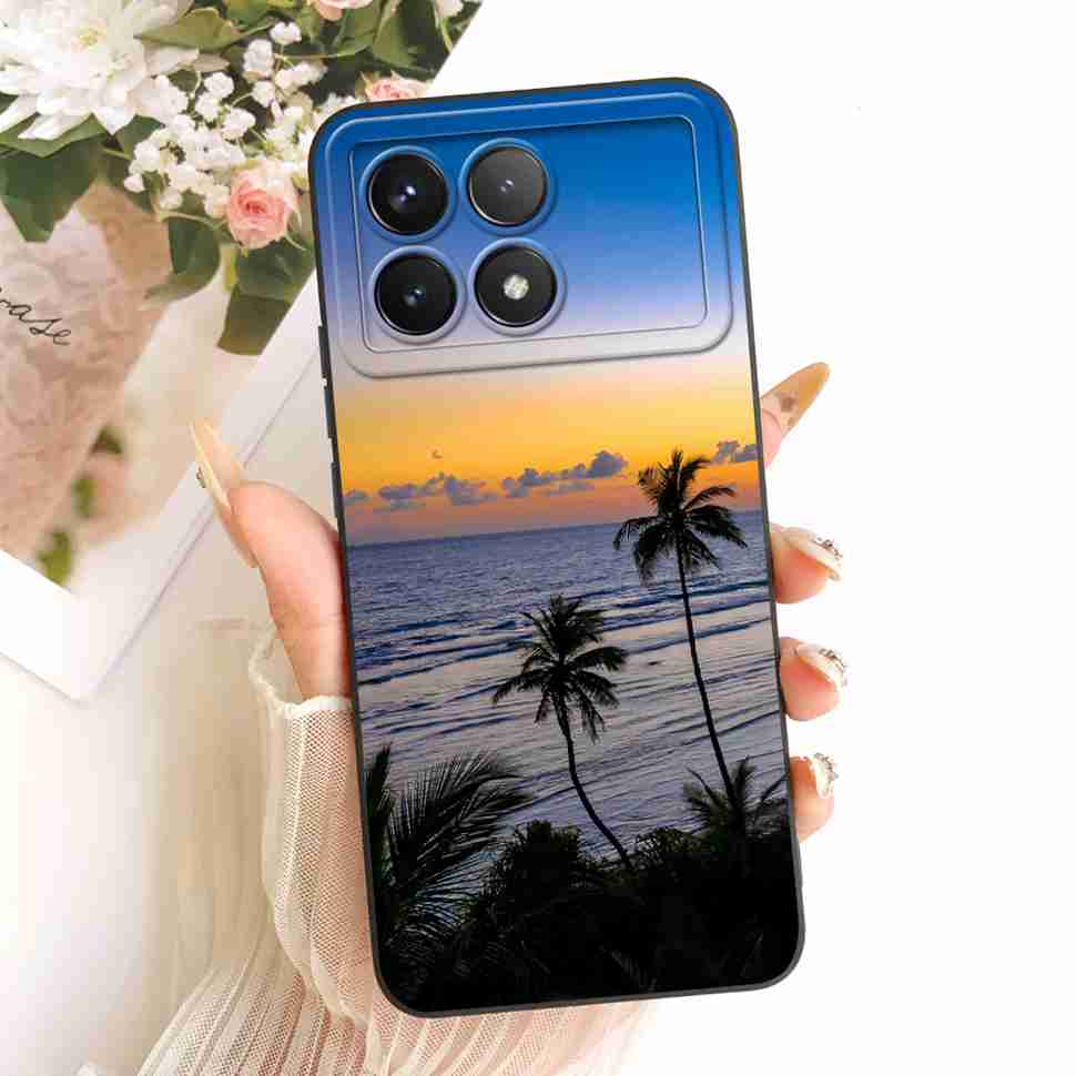 Fashion Luxury Painting For Redmi K70E 2311DRK48C Case Silicone Back Cover For Redmi K 70E K70e 5G Phone Cases Bumper Capa