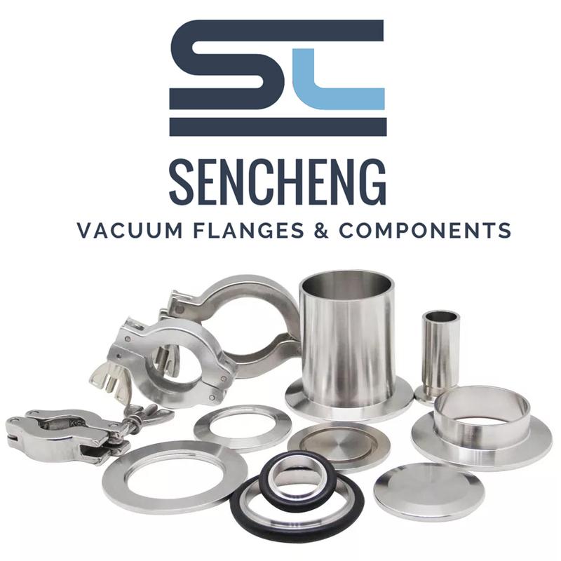 KF10 KF16 KF25 KF40 KF50 Aluminum Vacuum Clamp With Centering Ring , LS06