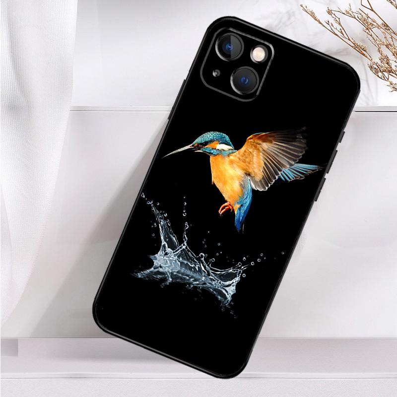 Ударопрочный чехол с колибри для iPhone 17 16 Pro Max 11 14 15 Plus 12 13 Mini 16e 17 Air Чехол для телефона