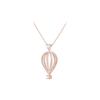 Swarovski Hot air balloon long chain necklace women's white 5499529